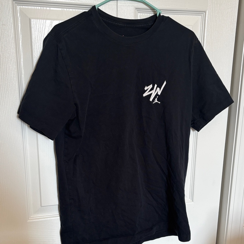 Nike Air Jordan Zion ZW embroidered logo t-shirt.